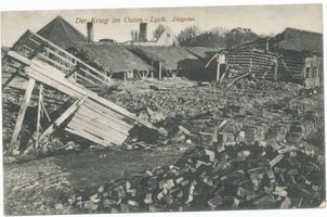 Lyck, Stadt, Kreis Lyck Lyck, Ziegelei Kriegszerstörungen Erster Weltkrieg