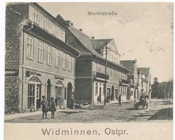 Widminnen, Kreis Lötzen Widminnen, Marktstraße II Видминнен, Марктштрассе, II
