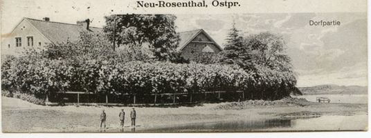 Neu Rosenthal, Kreis Rastenburg Neu Rosenthal, Dorfpartie Ной-Розенталь, деревенский вид