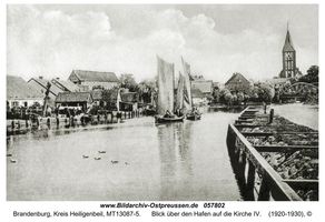 Brandenburg (Frisches Haff), Kreis Heiligenbeil  