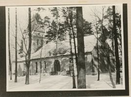 Pogegen, Kreis Tilsit-Ragnit Memeler Straße Pogegen, Memeler Straße, Evangelische Kirche II 