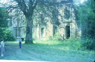 Schlobitten, Ort mit Schloß und Oberförsterei, Kreis Preußisch Holland Schlobitten, Schlossruine IV 