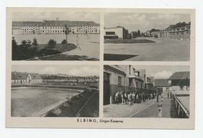 Elbing, Stadt, Stadtkreis Elbing Elbing, Unger-Kaserne Эльбинг, казармы Унгера