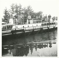  Oberländischer Kanal, Motorschiff im Kanal Oberlandkanal