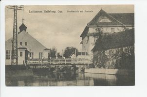 Heilsberg Kr. Heilsberg, Stadt, Kreis Heilsberg Heilsberg Kr. Heilsberg, Stadtmühle mit Zentrale 