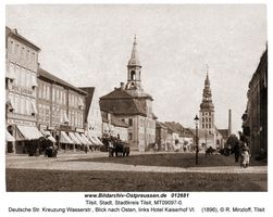 Tilsit, Stadt, Stadtkreis Tilsit Deutsche Straße