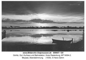 Görlitz Kr. Rastenburg, Gut, Kurhaus und Bahnstation, Kreis Rastenburg 
