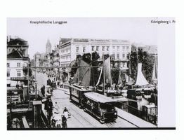 Königsberg (Pr.), Stadtkreis Königsberg Kneiph. Langgasse Königsberg, Kneiphöfsche Langgasse XIII Königsberg, Stadtteil Kneiphof