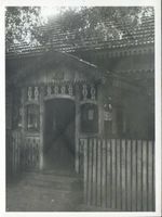 Groß Dankheim, Kreis Ortelsburg Groß Dankheim, Hauseingang 