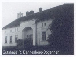 Dogehnen, Kreis Samland Dogehnen, Gutshaus R. Dannenberg-Dogehnen 