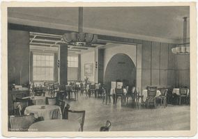 Königsberg (Pr.), Stadtkreis Königsberg Königsberg, Gaststätte Hammerkrug, neuer Gartensaal, Inneneinrichtung Кёнигсберг, ресторан «Хаммеркруг», новый садовый зал, интерьер