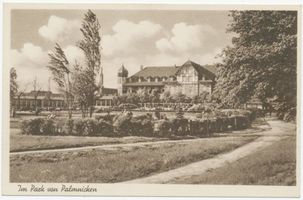 Palmnicken, Kreis Samland Palmnicken, Im Park 