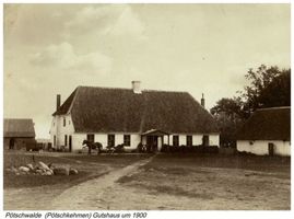 Pötschwalde, Ort, Kreis Gumbinnen Pötschkehmen, Gem. Pötschwalde, Gutshaus 