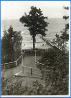 Rauschen Kr. Samland, Kreis Samland Rauschen Kr. Samland, Schlängelweg zum Seesteg I Rauschen, Strand