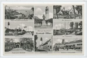 Pillau, Seestadt, Kreis Samland Pillau, Potpourrikarte I 