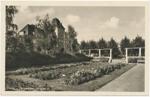 Elbing, Stadt, Stadtkreis Elbing Elbing, Jugendherberge und Rosengarten 