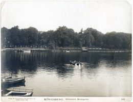 Königsberg (Pr.), Stadtkreis Königsberg Königsberg (Pr.), Schlossteich mit Börsengarten VIII Königsberg, Schloßteich