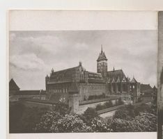 Marienburg, Westpr., Kreis Marienburg Marienburg i. Westpr., Hochschloß und Schloßkirche, Südostseite Marienburg, Schloß