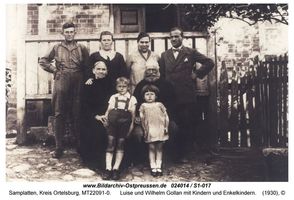 Samplatten, Kreis Ortelsburg  