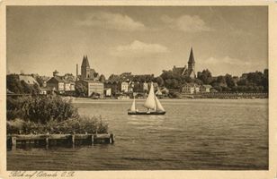 Osterode (Ostpr.), Kreis Osterode Osterode (Ostpr.), Blick auf die Stadt über den Drewenzsee V Остероде (Вост. Пруссия), вид на город через Древенцское озеро, V
