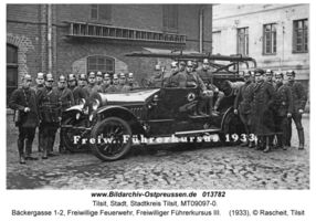 Tilsit, Stadt, Stadtkreis Tilsit Bäckergasse 1-2