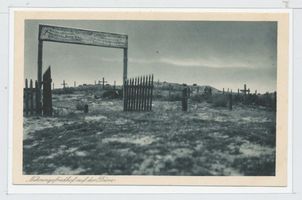  Kurische Nehrung, Nehrungsfriedhof auf den Dünen Kurische Nehrung, Dünen