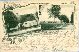 Jungferndorf, Kreis Samland Jungferndorf, Gasthaus Leidigkeit 