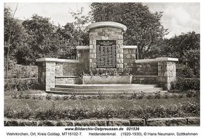 Wehrkirchen, Ort, Kreis Goldap 