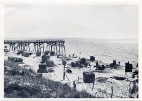 Neuhäuser, Kreis Samland Neuhäuser, Seesteg und Strand 