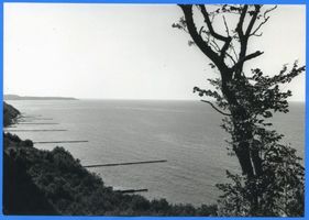 Georgenswalde, Kreis Samland Georgenswalde, Blick auf die Warnicker Steilküste nach Westen 