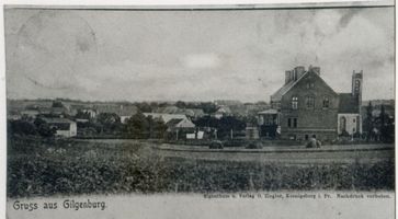 Gilgenburg, Kreis Osterode Gilgenburg, Blick auf die Stadt II Гильгенбург, вид на город II