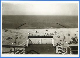 Neukuhren, Kreis Samland Neukuhren, Blick von der Strandtreppe III 