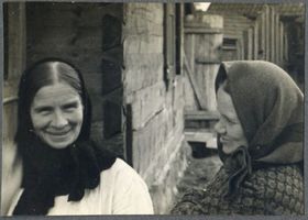 Eckertsdorf, Kreis Sensburg Eckertsdorf, Russische Frauen aus Eckertsdorf 