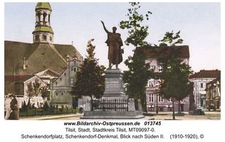 Tilsit, Stadt, Stadtkreis Tilsit Schenkendorfplatz