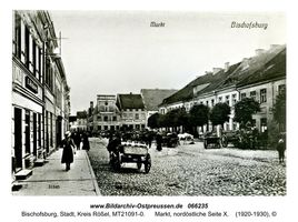 Bischofsburg, Stadt, Kreis Rößel  