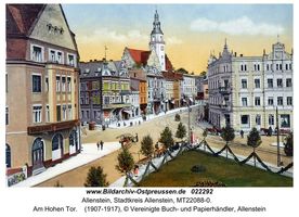 Allenstein, Stadtkreis Allenstein 