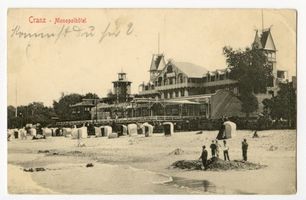 Cranz Kr. Samland, Ort, Kreis Samland Cranz Kr. Samland, Hotel Monopol I Cranz, Hotel Monopol