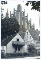 Allenstein, Stadtkreis Allenstein Allenstein - Olsztyn, Jakobikirche, Nordgiebel Allenstein, Jakobikirche