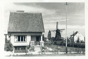 Cranz Kr. Samland, Ort, Kreis Samland Cranz, Westende mit Windmühle Cranz, Ausflugsziele