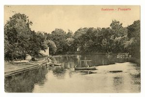 Gumbinnen, Stadt, Kreis Gumbinnen Gumbinnen, Flußpartie II 