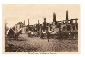 Domnau, Stadt, Kreis Bartenstein Marktplatz