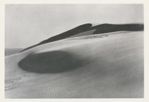  Kurische Nehrung, Dünen, Sandstrukturen, Hohe Sandwelle beim Überschreiten des Dünenkammes Kurische Nehrung, Dünen, Sandstrukturen