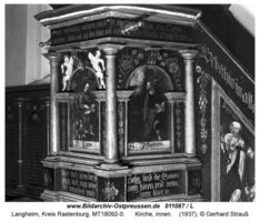 Langheim, Kreis Rastenburg 