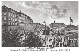 Königsberg (Pr.), Stadtkreis Königsberg Hansaring