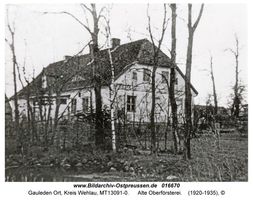 Gauleden Ort, Kreis Wehlau 