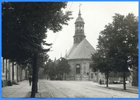 Tilsit, Stadt, Stadtkreis Tilsit Hohe Straße Tilsit, Christuskirche (Landkirche, Litauische Kirche), Blick von Osten XVII Tilsit, Litauische Kirche (Christus-Kirche, Landkirche)
