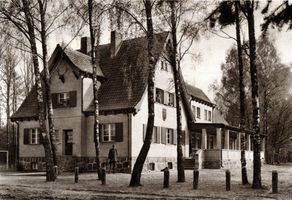 Neidenburg, Stadt, Kreis Neidenburg Neidenburg, Forsthaus im Stadtwald Найденбург, дом лесника в городском лесу