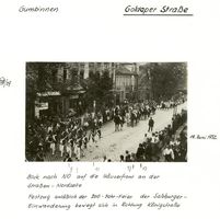 Gumbinnen, Stadt, Kreis Gumbinnen Goldaper Straße Gumbinnen, Salzburger Umzug 