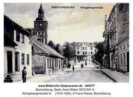 Bischofsburg, Stadt, Kreis Rößel 