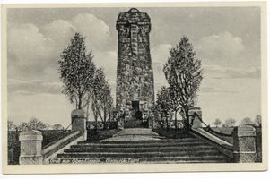 Obereißeln, Kreis Tilsit-Ragnit Obereißeln, Bismarckturm VI 